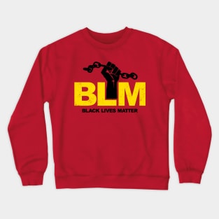 Black Lives Matter 1 (for Red Shirts) Crewneck Sweatshirt